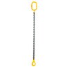 Chain sling 1-leg with safety hook, grade 80 
