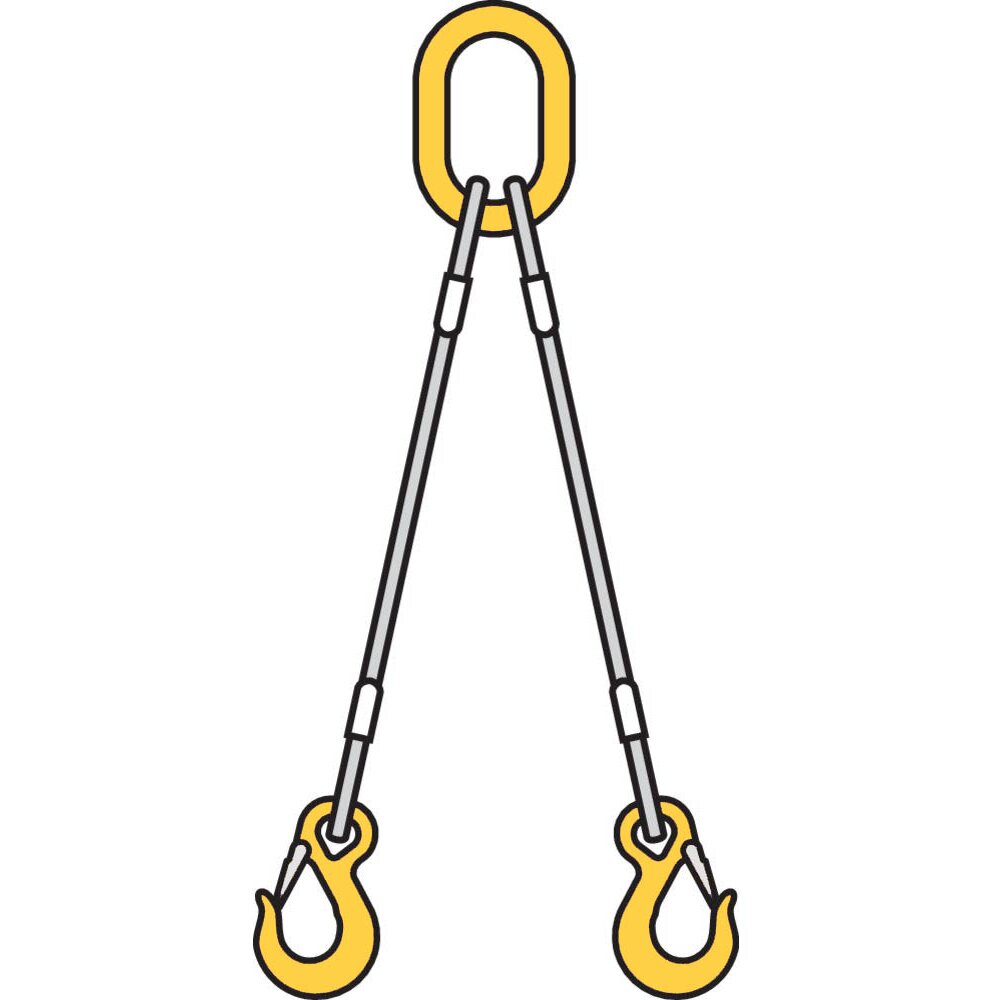 Steel wire rope sling - type 2
