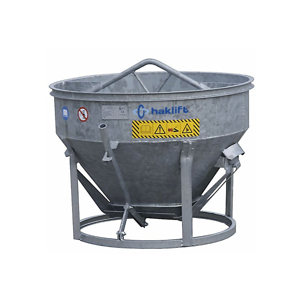 Hot dip galvanized concrete buckets