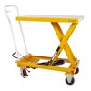 Lifting tables / working platforms
