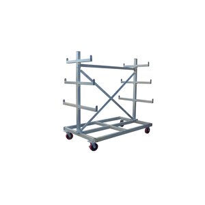 Movable cantilever rack 2-sided